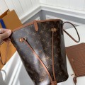 「#3813」Louis Vuitton Counter Seasonal New NEVERFULL INSIDE OUT Medium Shopping Bag M12061 Size：28*14*31cm