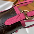 「#3815」Louis Vuitton's new NEVERFULL BANDOULIÈRE INSIDE OUT BB Shopping Bag M12099 Size: 16.5*11*26.5cm