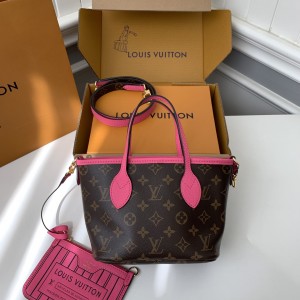「#3815」Louis Vuitton's new NEVERFULL BANDOULIÈRE INSIDE OUT BB Shopping Bag M12099 Size: 16.5*11*26.5cm