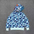 「#3817」bape abc double cap big flower camouflage shark