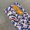 「#3818」bape Shizuoka Limited Edition Violet Camouflage Shark Sweatshirt