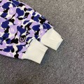 「#3818」bape Shizuoka Limited Edition Violet Camouflage Shark Sweatshirt