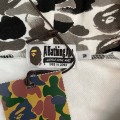 「#3819」bape ink camouflage shark sweatshirt
