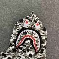 「#3819」bape ink camouflage shark sweatshirt