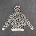 「#3819」bape ink camouflage shark sweatshirt
