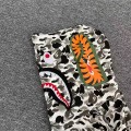 「#3819」bape ink camouflage shark sweatshirt