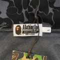 「#3822」bape grey camouflage classic shark zipper sweatshirt