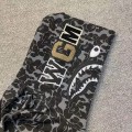 「#3822」bape grey camouflage classic shark zipper sweatshirt