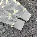 「#3823」bape luminous camouflage laser shark hooded zip-up sweatshirt