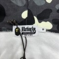 「#3824」bape luminous camouflage laser shark hooded zip-up sweatshirt