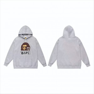 「#3831」Bape×Tamagotchi joint model fw23 digital ape head print hoodie