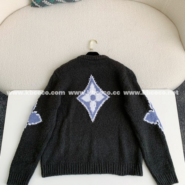 Louis Vuitton ski sweater with wool inlay