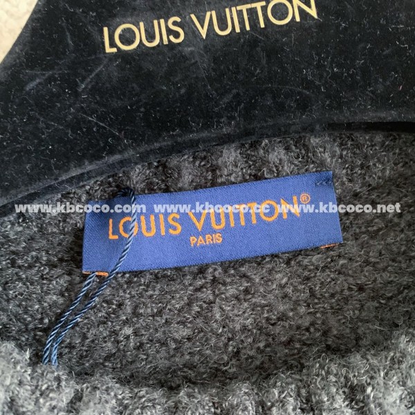 Louis Vuitton ski sweater with wool inlay