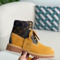「#3837」Louis Vuitton x Timberland bootsMartin bootsboots