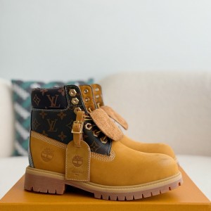 「#3837」Louis Vuitton x Timberland bootsMartin bootsboots