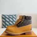 「#3837」Louis Vuitton x Timberland bootsMartin bootsboots