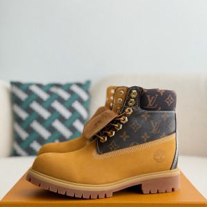 「#3837」Louis Vuitton x Timberland bootsMartin bootsboots