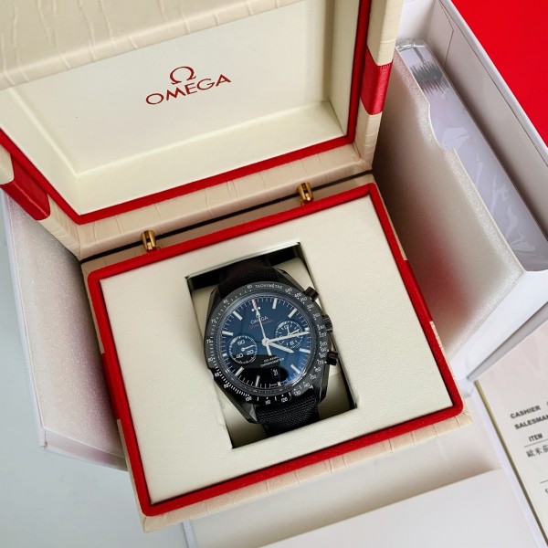 Omega Speedmaster Series Dark Side of the Moon，50m waterproof watch, 44.25mm