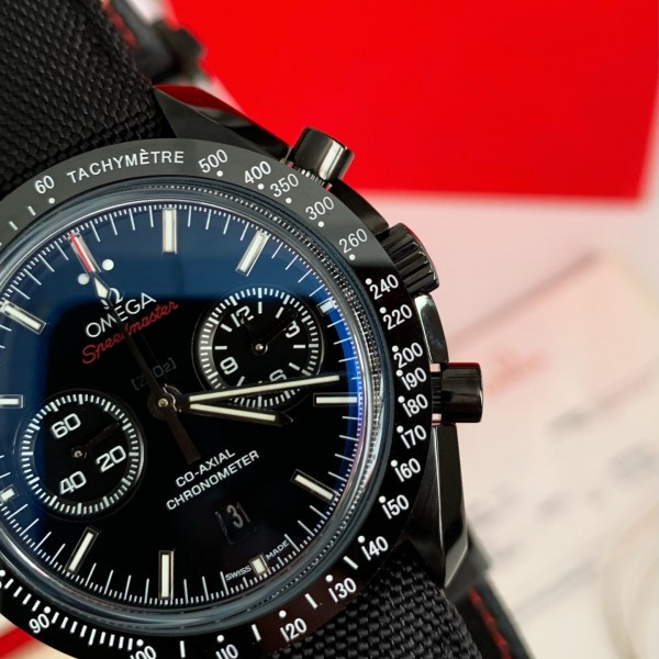 Omega Speedmaster Series Dark Side of the Moon，50m waterproof watch, 44.25mm