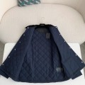 「#3844」PRADA SS24 Quilted single-breasted casual jacket