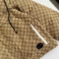 「#3851」Gucci Casual FW22 Full Print Drawstring Down Jacket