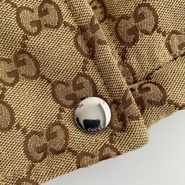Gucci Casual FW22 Full Print Drawstring Down Jacket