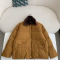 「#3855」MIU MIU FW23 Letter embroidery casual cotton jacket