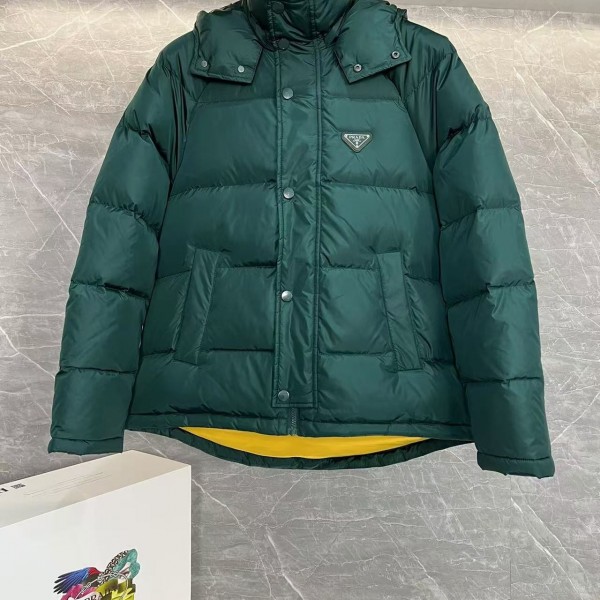 「#3867」Prada RE-Nylon down jacket with detachable hood