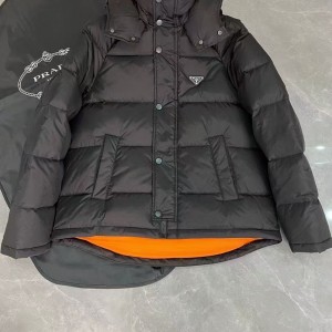 「#3868」Prada RE-Nylon down jacket with detachable hood