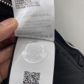 「#3869」Moncler new women's V-pattern stitching knitted sleeves stand collar down jacket