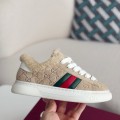 「#3873」Gucci ACE Suede Sneakers