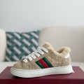 「#3873」Gucci ACE Suede Sneakers