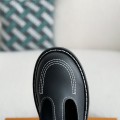 「#3875」 LOUIS VUITTON Cow leatherRound head buckle Casual Shoes