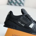 「#3876」 LOUIS VUITTON TRAINER SNEAKERS