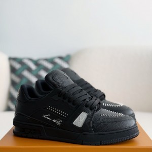 「#3876」 LOUIS VUITTON TRAINER SNEAKERS