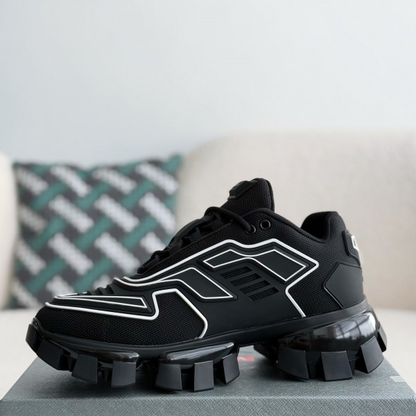 Prada Cloudbus Thunder technology fabric sneakers