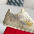 「#3885」Nike Air FORCE 1 Dragon and Phoenix Present Good Omens Sneakers
