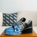 「#3895」 LOUIS VUITTON TRAINER SNEAKERS
