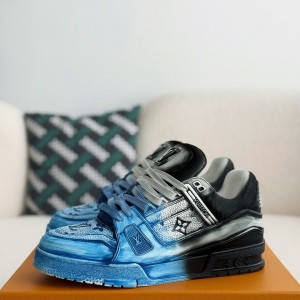 「#3895」 LOUIS VUITTON TRAINER SNEAKERS