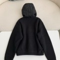 「#3896」Dior FW24 Plain color hooded jacket