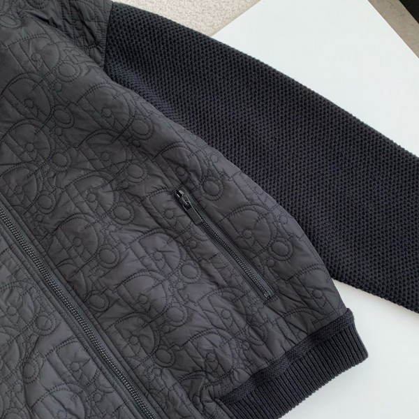 Dior FW24 Plain color hooded jacket