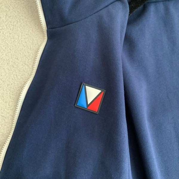 Louis Vuitton SS24 Logo Patchwork Mandarin-collar Jacket