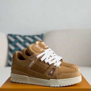 「#3910」 LOUIS VUITTON TRAINER SNEAKERS