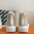 「#876」Louis Vuitton Squad Women's flat bottomed boots