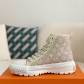「#876」Louis Vuitton Squad Women's flat bottomed boots