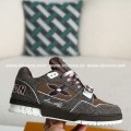 「#3923」 LOUIS VUITTON TRAINER SNEAKERS