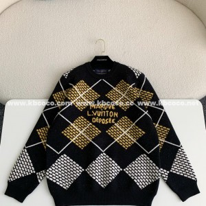 「#3927」Louis Vuitton ss25 Pre-Spring collection, blended wool round-neck sweater