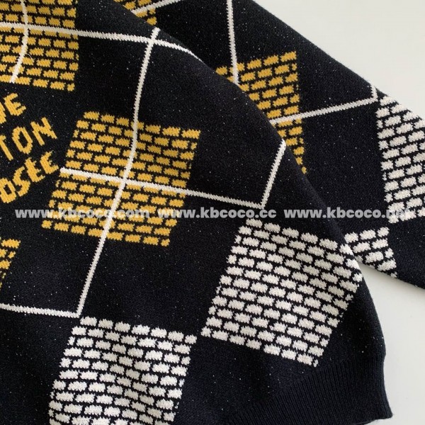 Louis Vuitton ss25 Pre-Spring collection, blended wool round-neck sweater