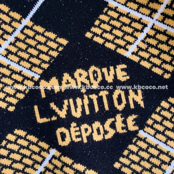 Louis Vuitton ss25 Pre-Spring collection, blended wool round-neck sweater