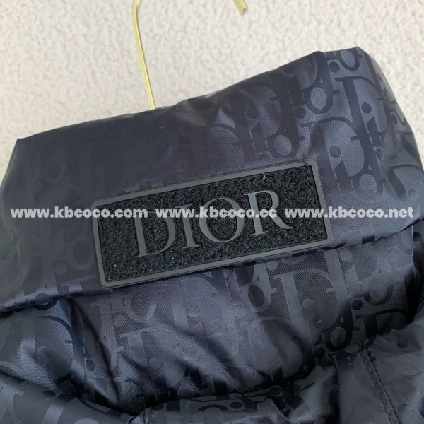 DIOR Logo Printed Down Jacket